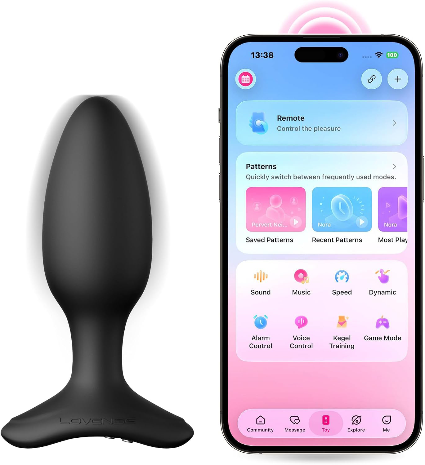 Hush - App Remote Control Butt Plug Vibrator