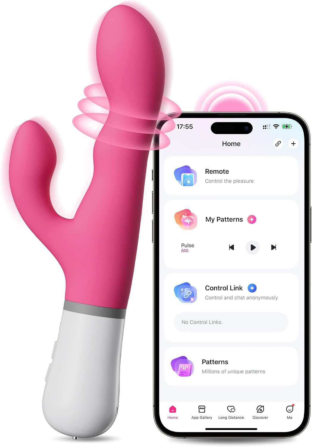 Nora - App Controlled Clitoral and G-Spot Rabbit Vibrator